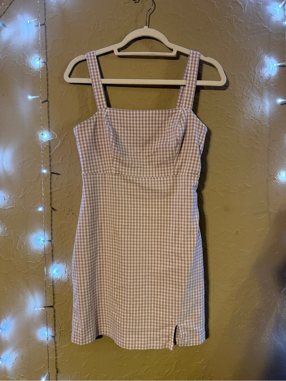 Hollister Checkered Mini Dress